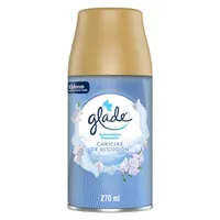 Aromatizante De Ambientes Automático Glade Caricias De Algodón Repuesto 175gr