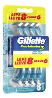 Máquinas Afeitar x8 Prestobarba 3 Cool Gillette